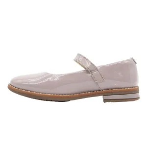 Clarks Casual Ballerinas Patent Leather Pink Colour For Kids