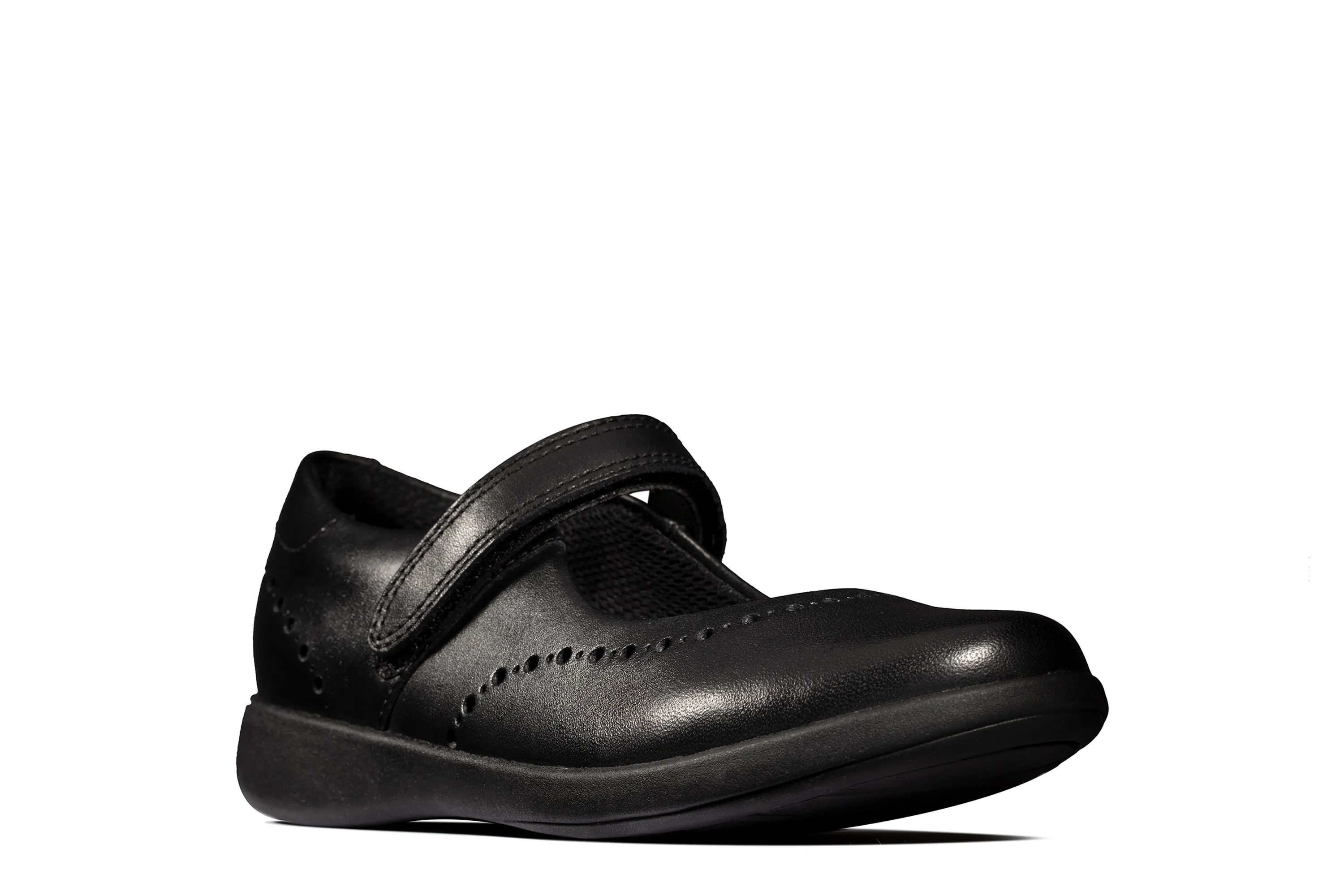 Clarks Etch Craft K Black Leather