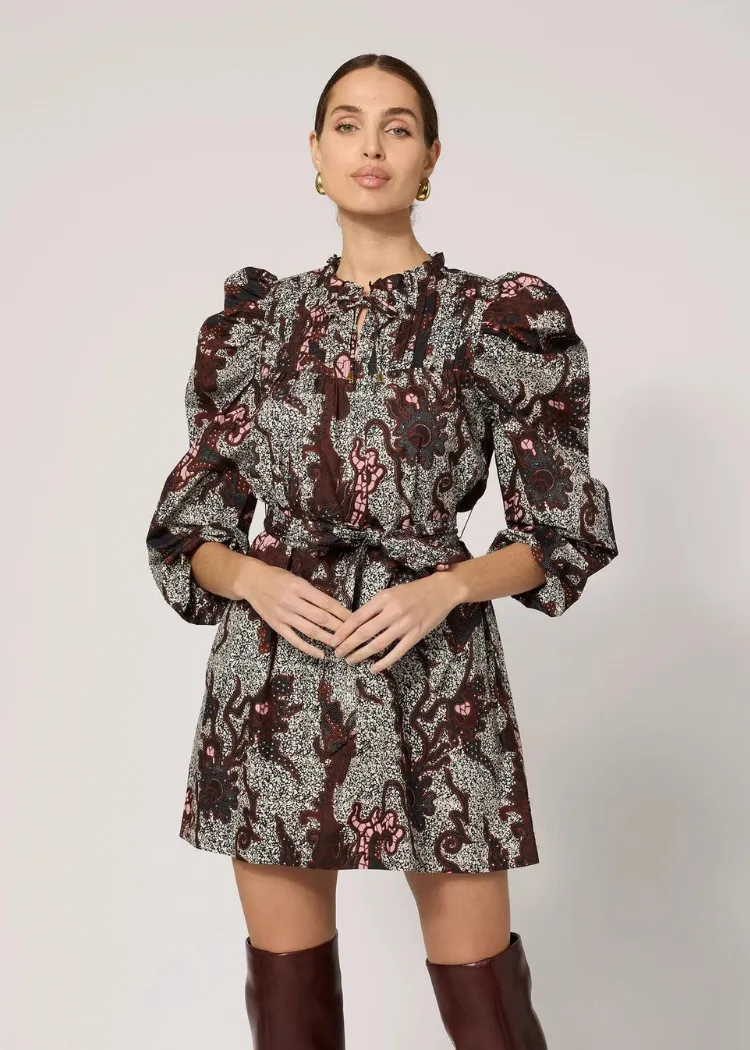 Cleobella Ivana Mini Dress- Castello