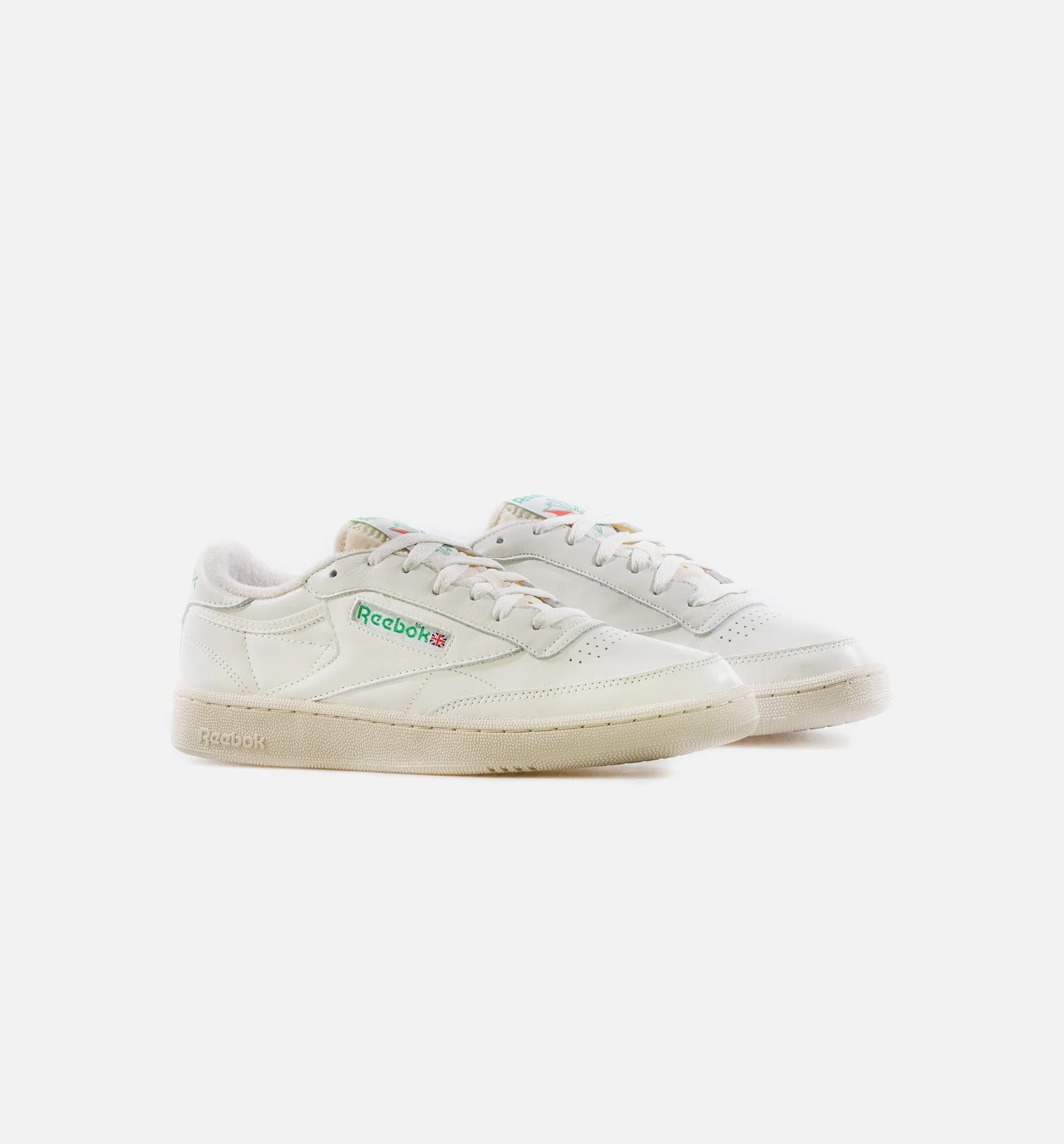 CLUB C 85 VINTAGE MENS - BONE/GREEN