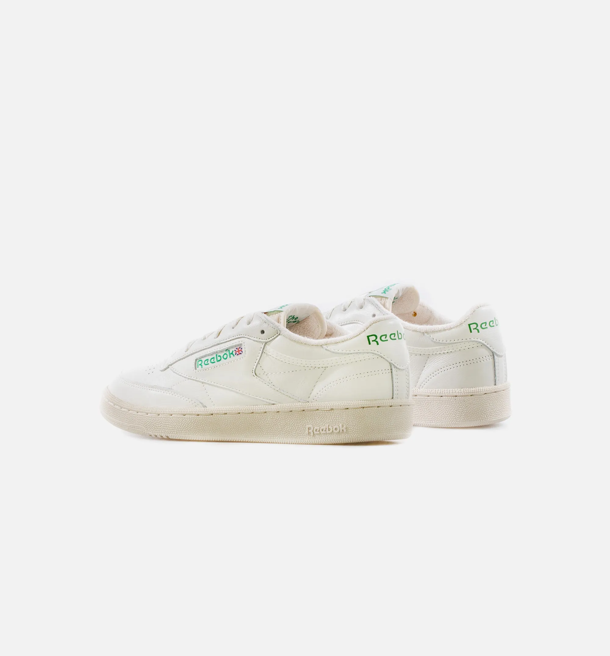 CLUB C 85 VINTAGE MENS - BONE/GREEN