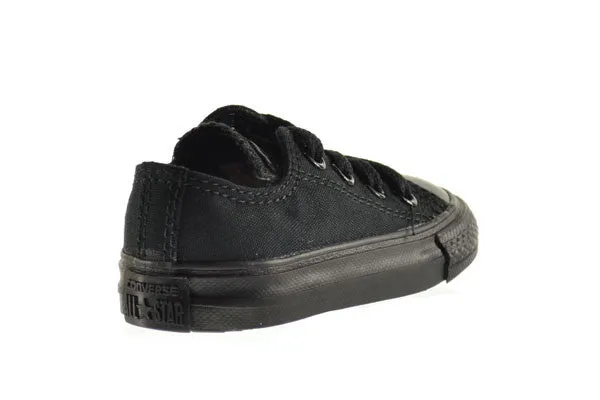 Converse Chuck Taylor OX Infants/Toddlers Shoes Black Monoch