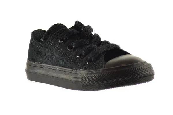 Converse Chuck Taylor OX Infants/Toddlers Shoes Black Monoch