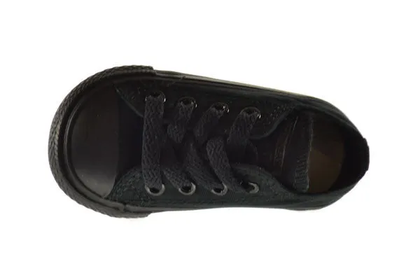 Converse Chuck Taylor OX Infants/Toddlers Shoes Black Monoch