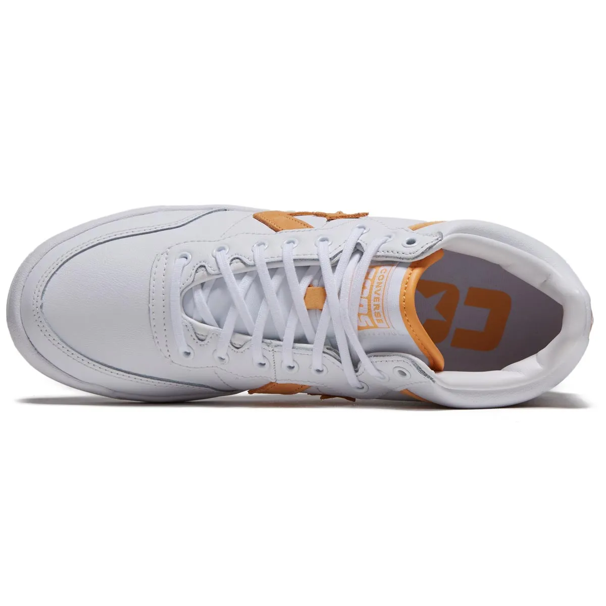 Converse Fastbreak Pro Mid Shoes - White/Best Zest/White