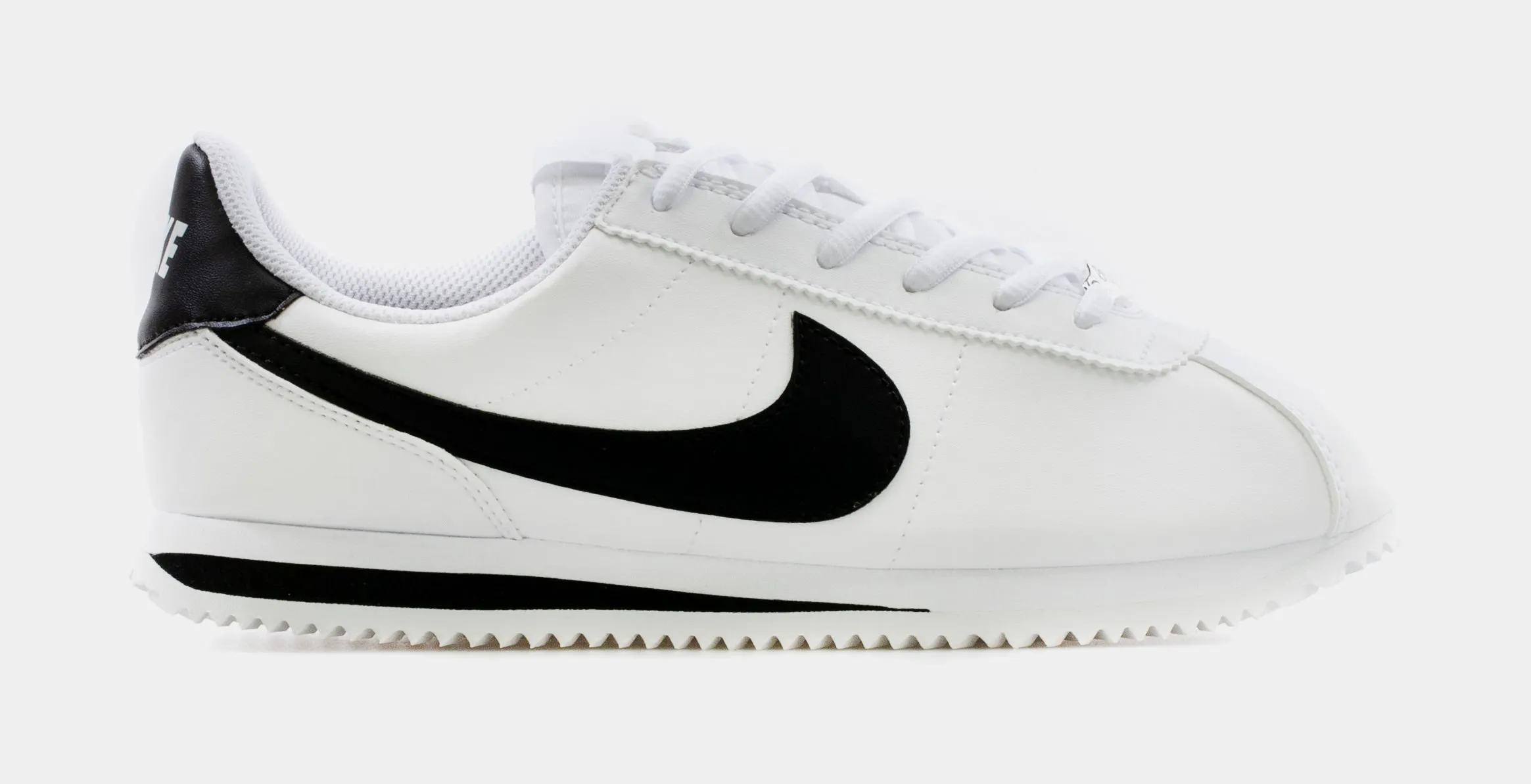 Cortez Grade School Lifestyle Shoe (White)