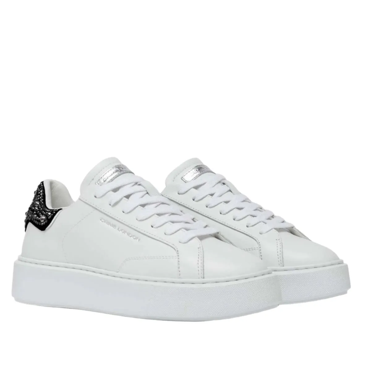 CRIME LONDON EXTRALIGHT BLACK DIAMOND SNEAKERS