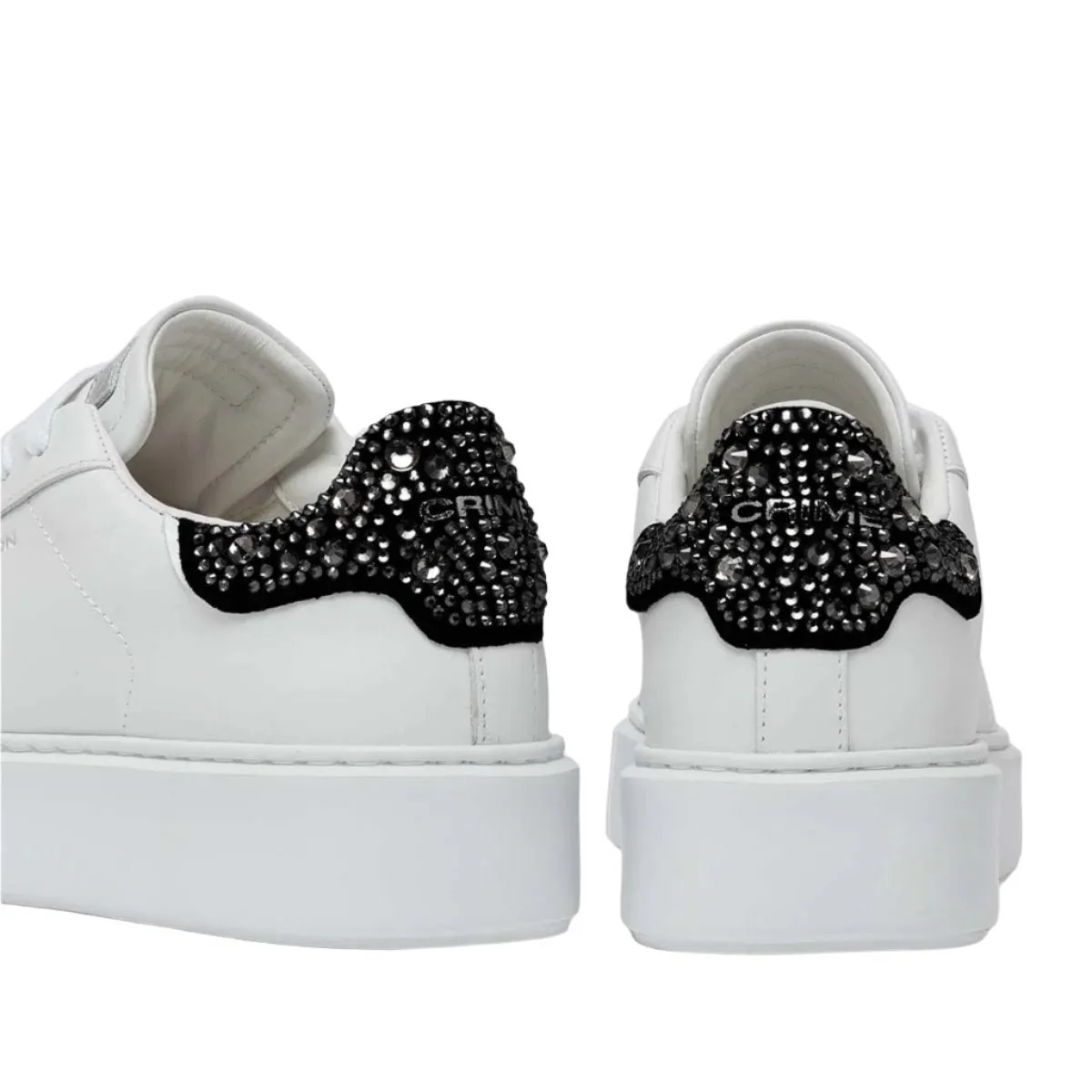 CRIME LONDON EXTRALIGHT BLACK DIAMOND SNEAKERS