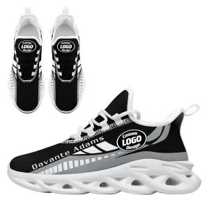 Custom Black Gray Las Vegas Maxsoul Shoes Personalized Sneaker FN003-D020325-20