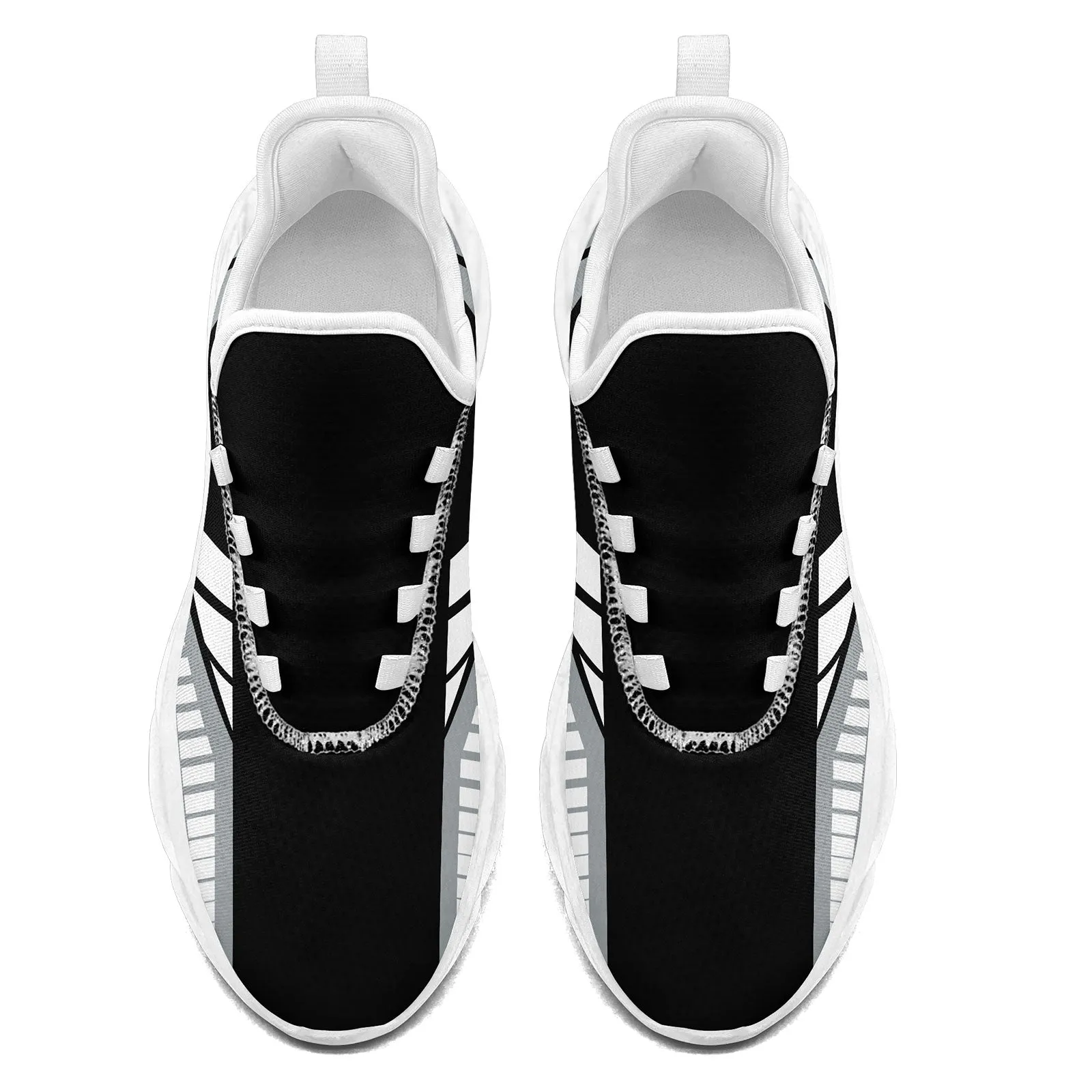 Custom Black Gray Las Vegas Maxsoul Shoes Personalized Sneaker FN003-D020325-20