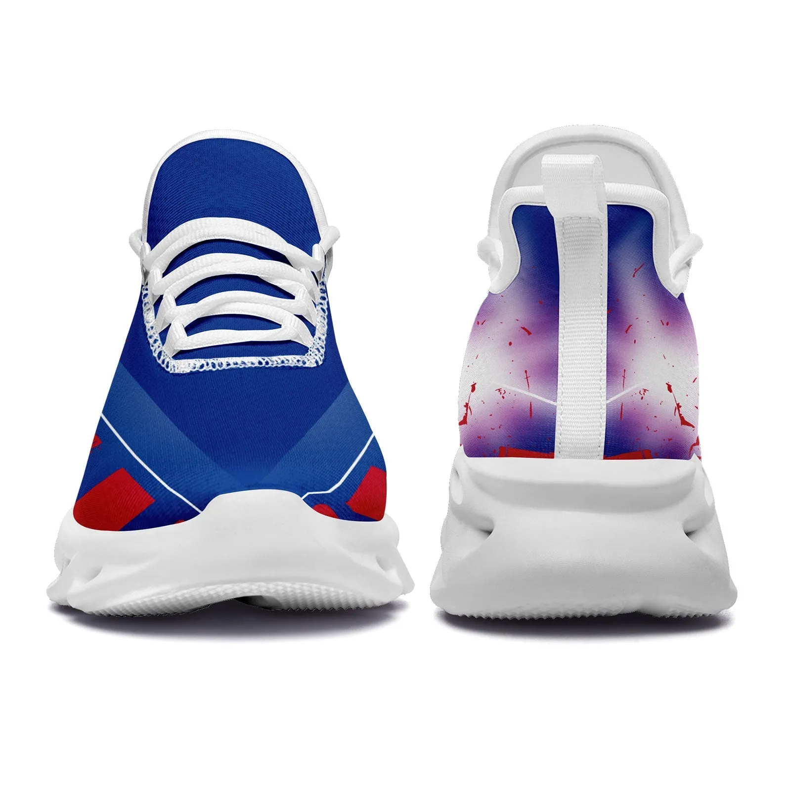 Custom Blue Red Buffalo Maxsoul Shoes Personalized Sneaker FN003-D020260-4 Custom Online