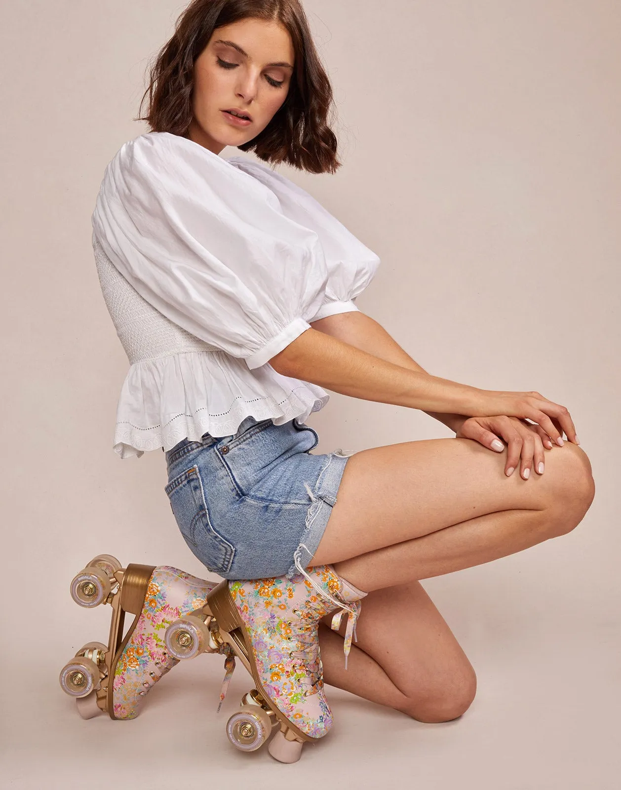 Cynthia Rowley x Impala Floral Rollerskates