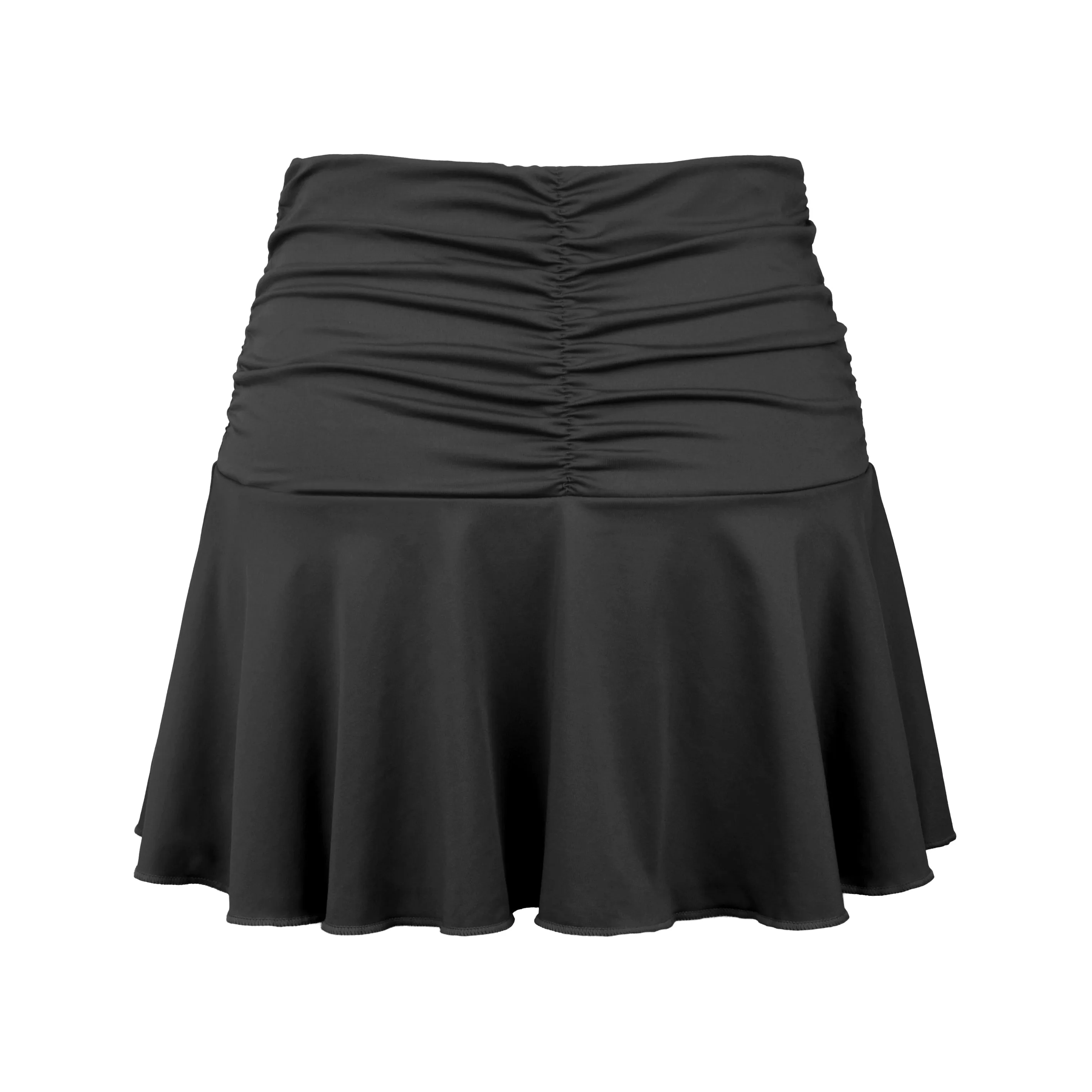 DUC Women's Kourtney Ruched-Flounce Skort