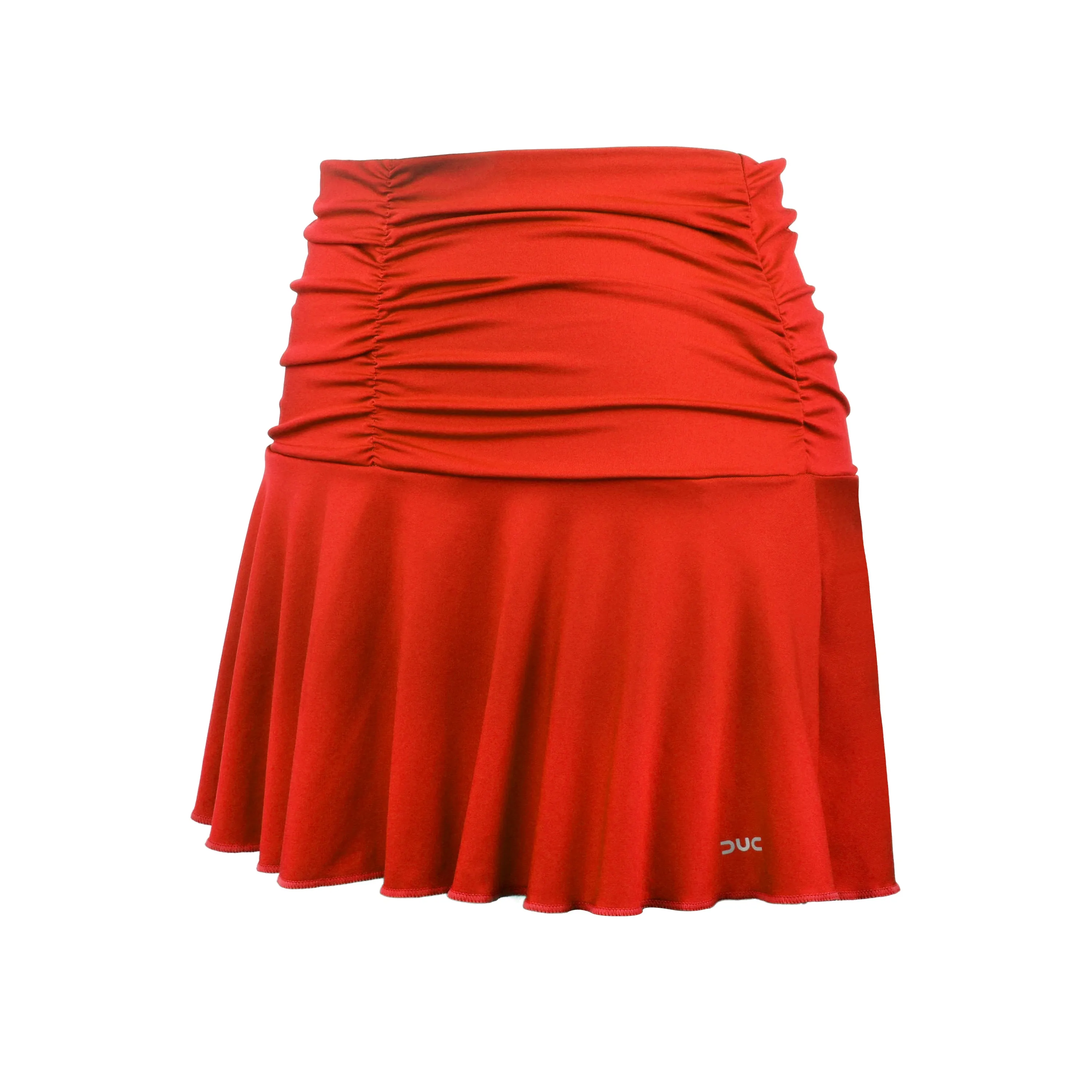 DUC Women's Kourtney Ruched-Flounce Skort