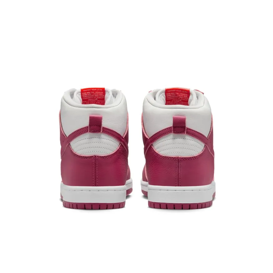 Dunk High Pro ISO (White/Sweet Beet)