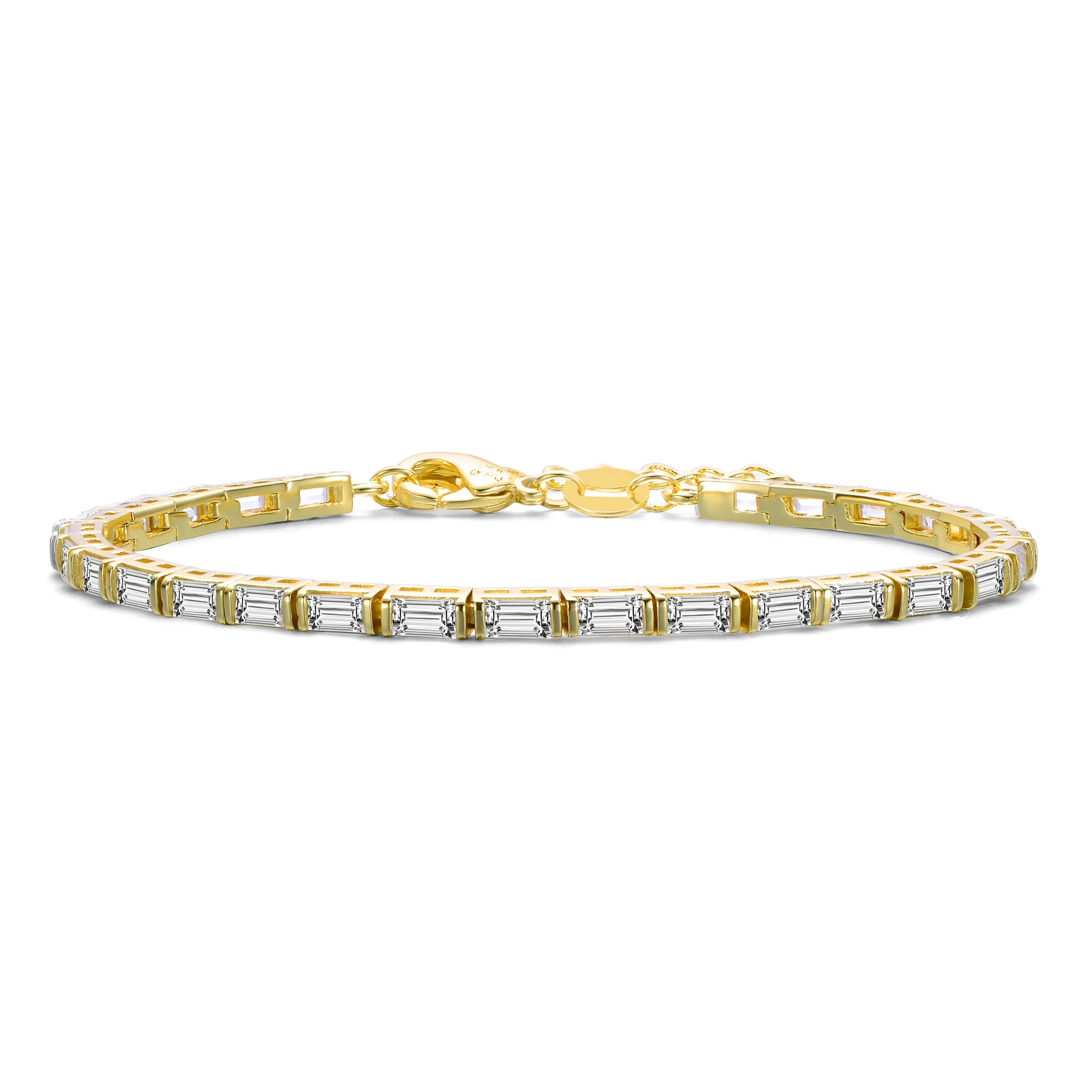 Eloise Baguette Tennis Bracelet