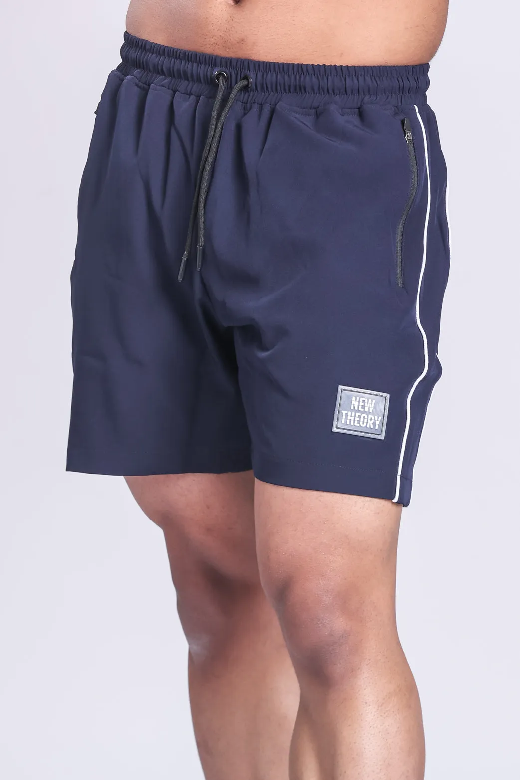 Essential Performance T-shirt & Shorts Set- Navy