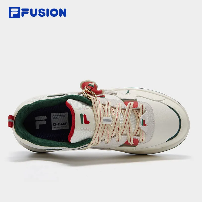 FILA FUSION FUSION BANK II XMAS Women Skate Shoes (Green/Red/White)