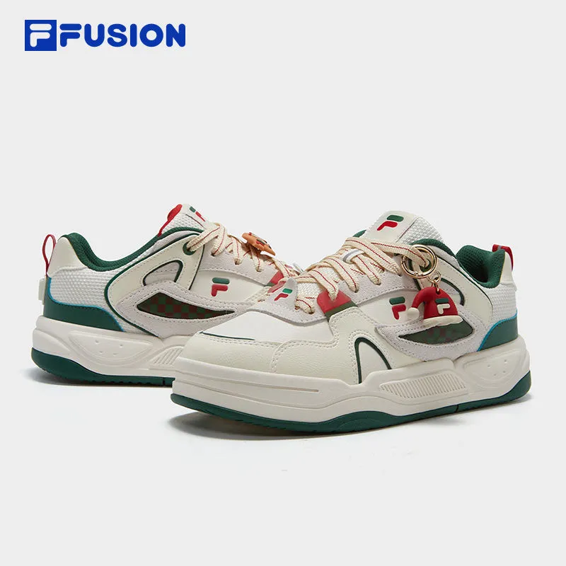 FILA FUSION FUSION BANK II XMAS Women Skate Shoes (Green/Red/White)