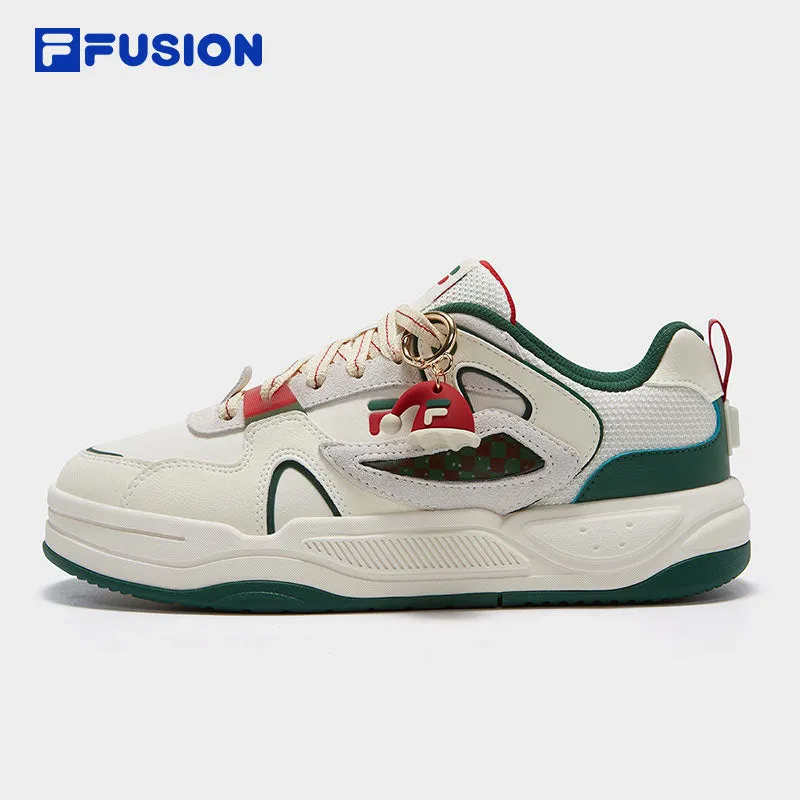 FILA FUSION FUSION BANK II XMAS Women Skate Shoes (Green/Red/White)