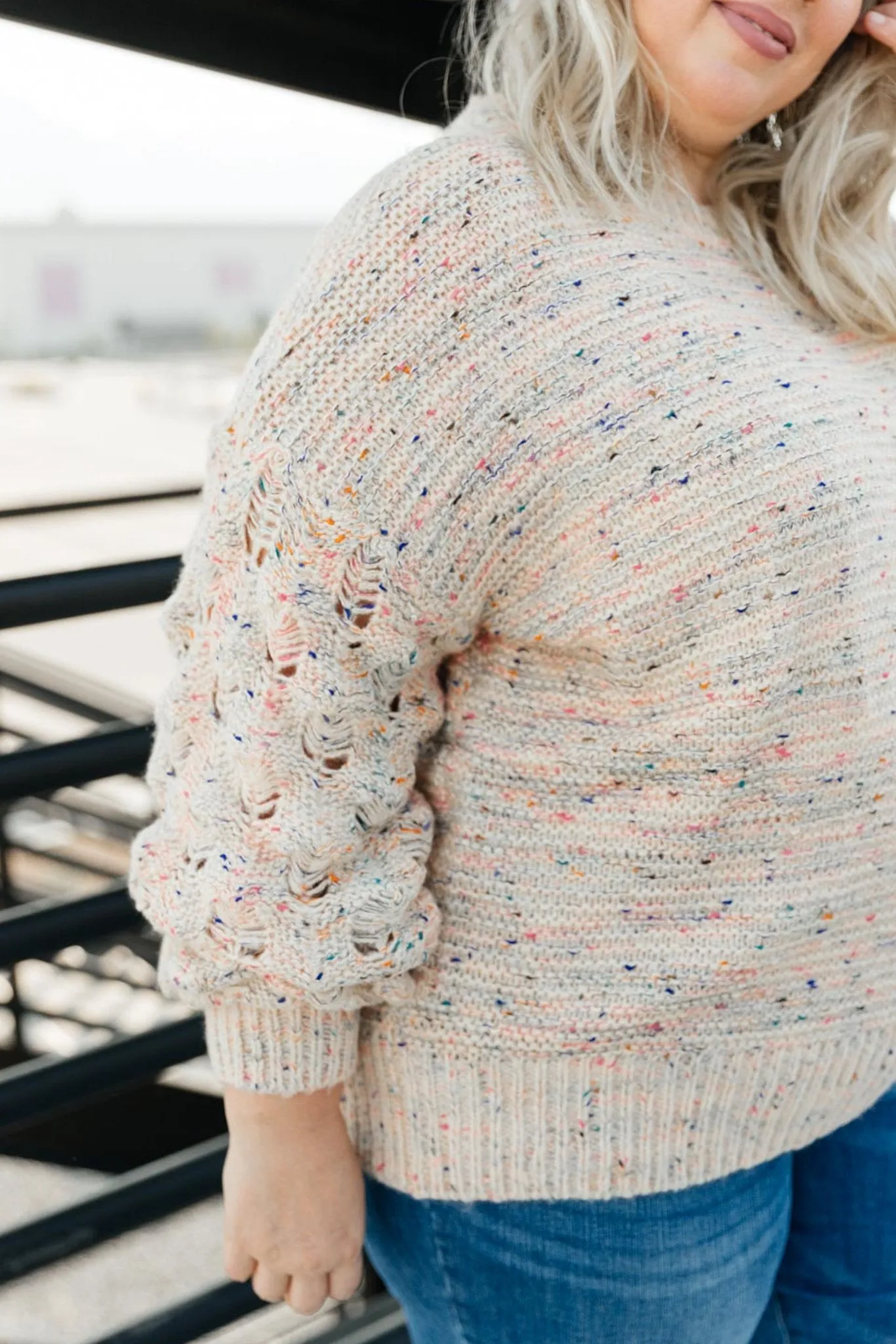 Flecks Of Rainbows Sweater