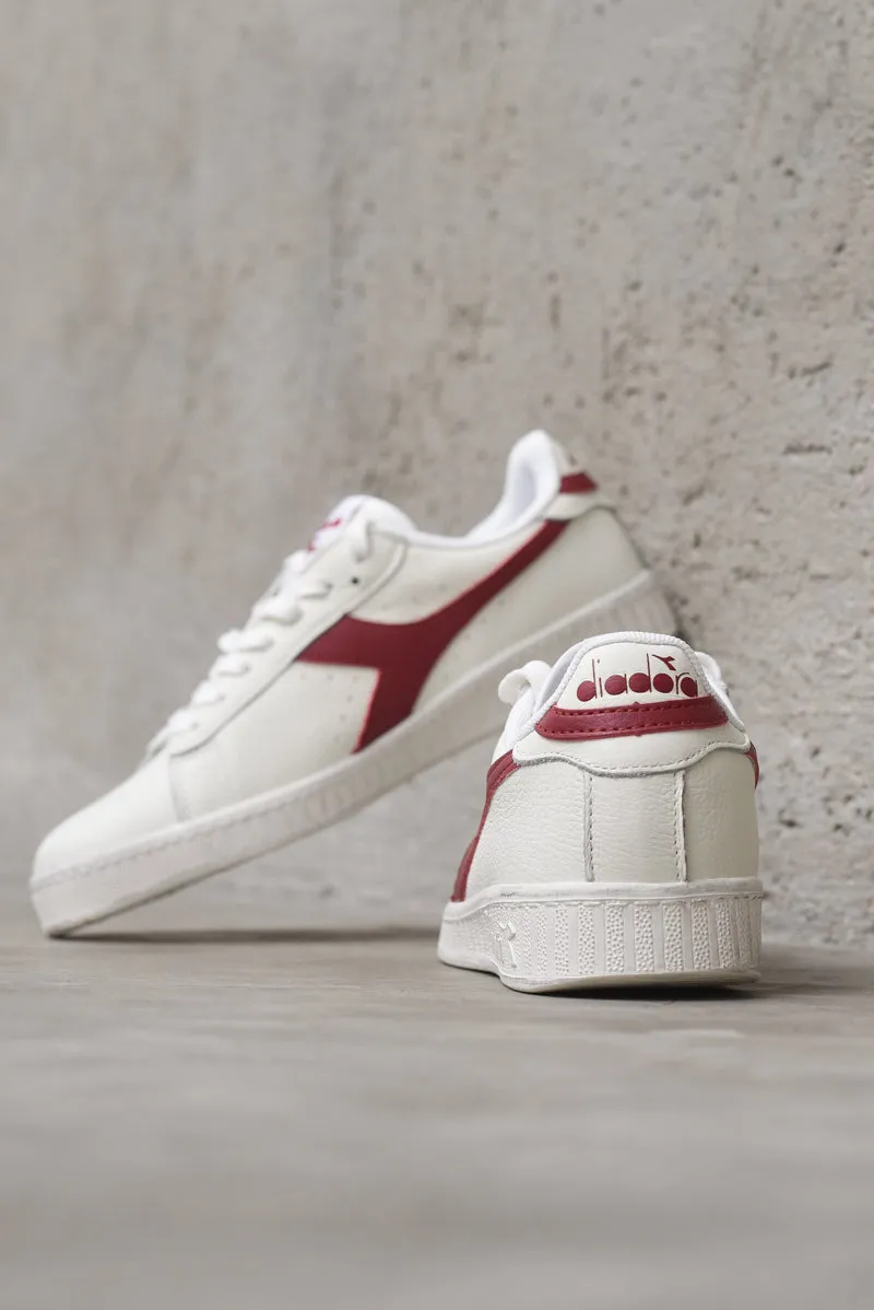 Game L Low Waxed - White/Red Pepper