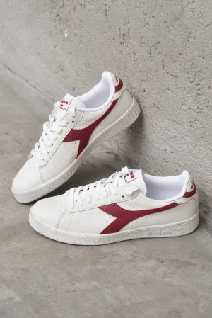 Game L Low Waxed - White/Red Pepper