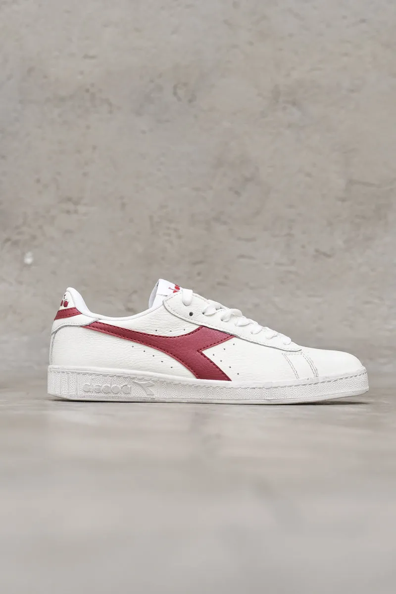 Game L Low Waxed - White/Red Pepper