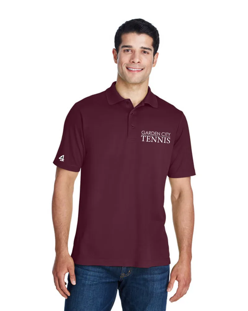 Garden City Tennis Men's Embroidered Polo Shirt