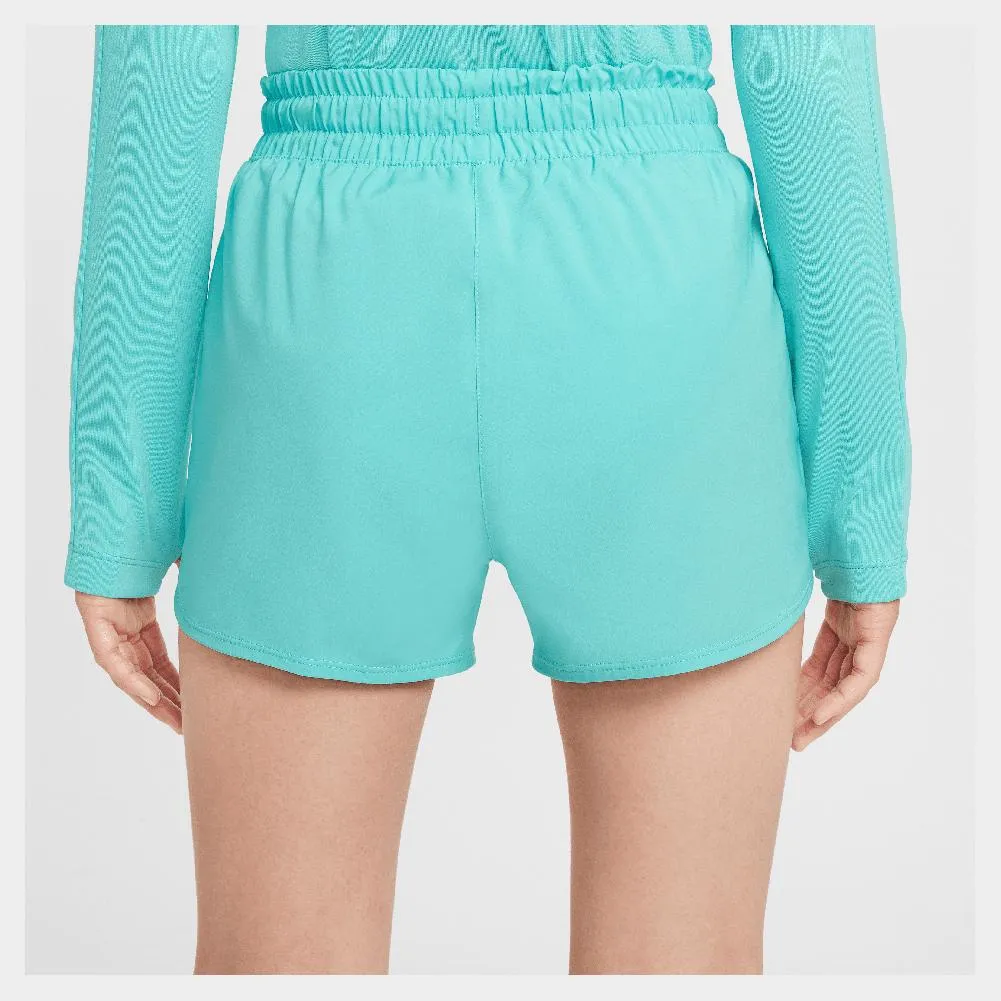 Girls Dri-FIT High-Waisted Woven Training Shorts