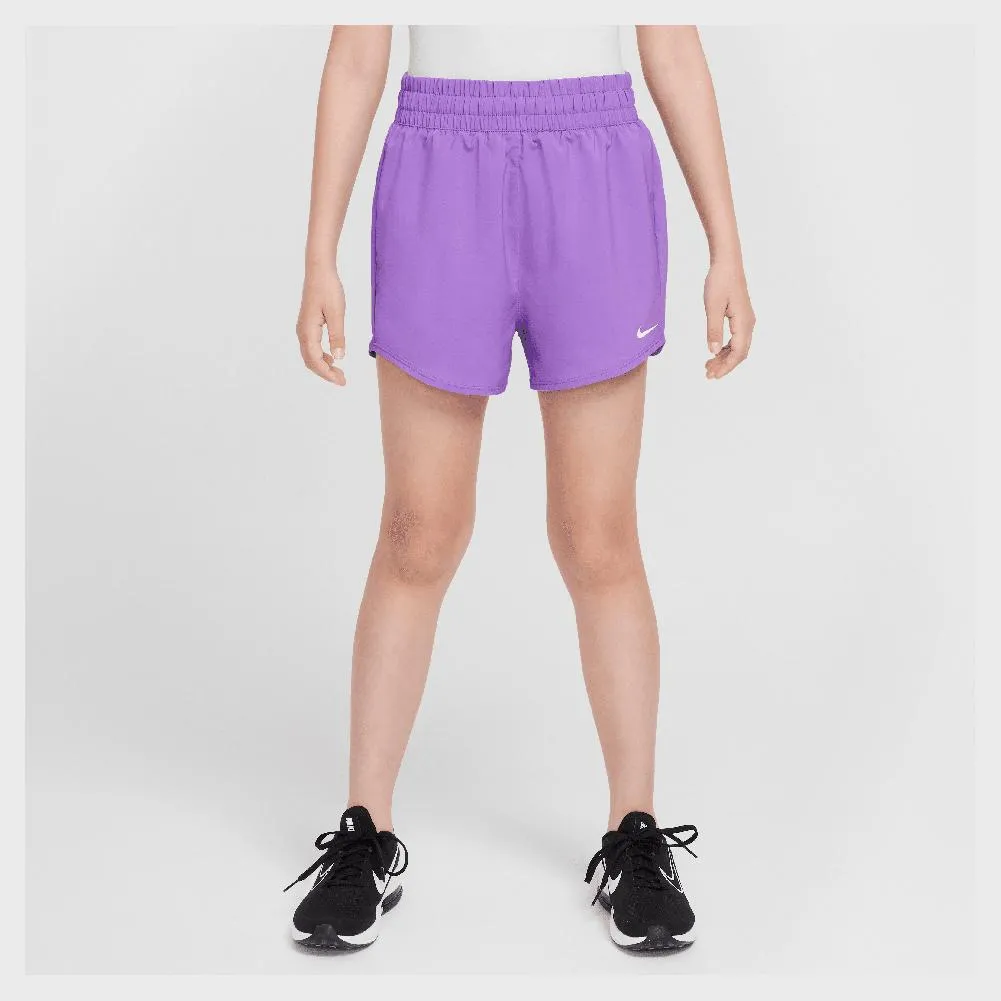 Girls Dri-FIT High-Waisted Woven Training Shorts