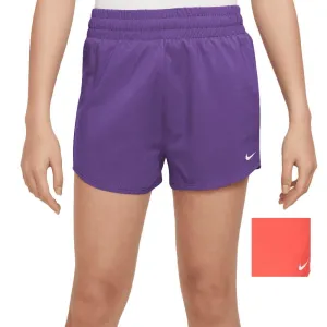 Girl's High-Waisted Woven Shorts