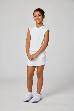 Girls Raglan Cap Sleeve - Girls Diamond Rush