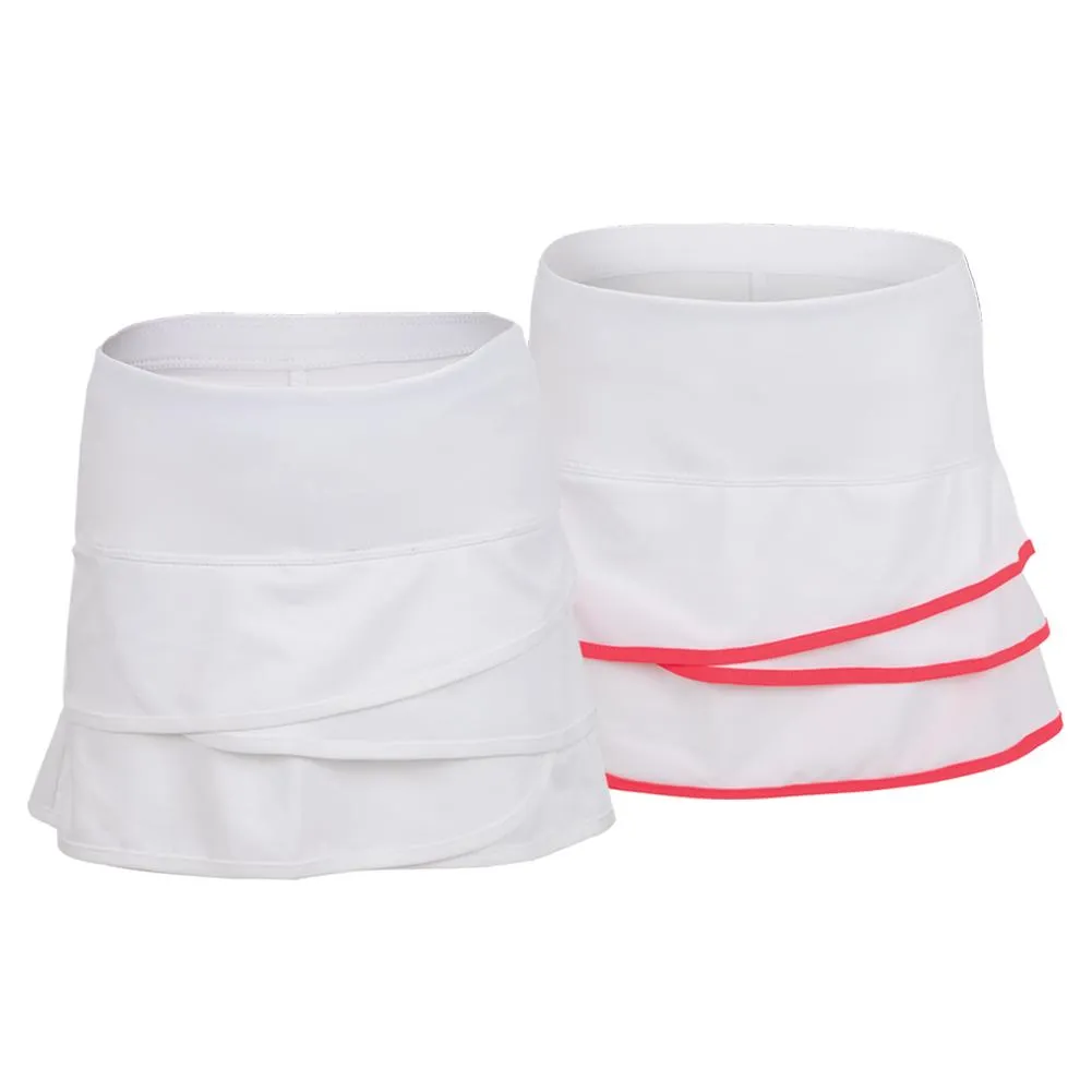 Girls` Scallop Tennis Skort