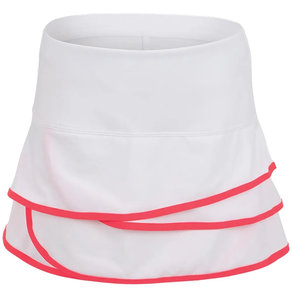 Girls` Scallop Tennis Skort