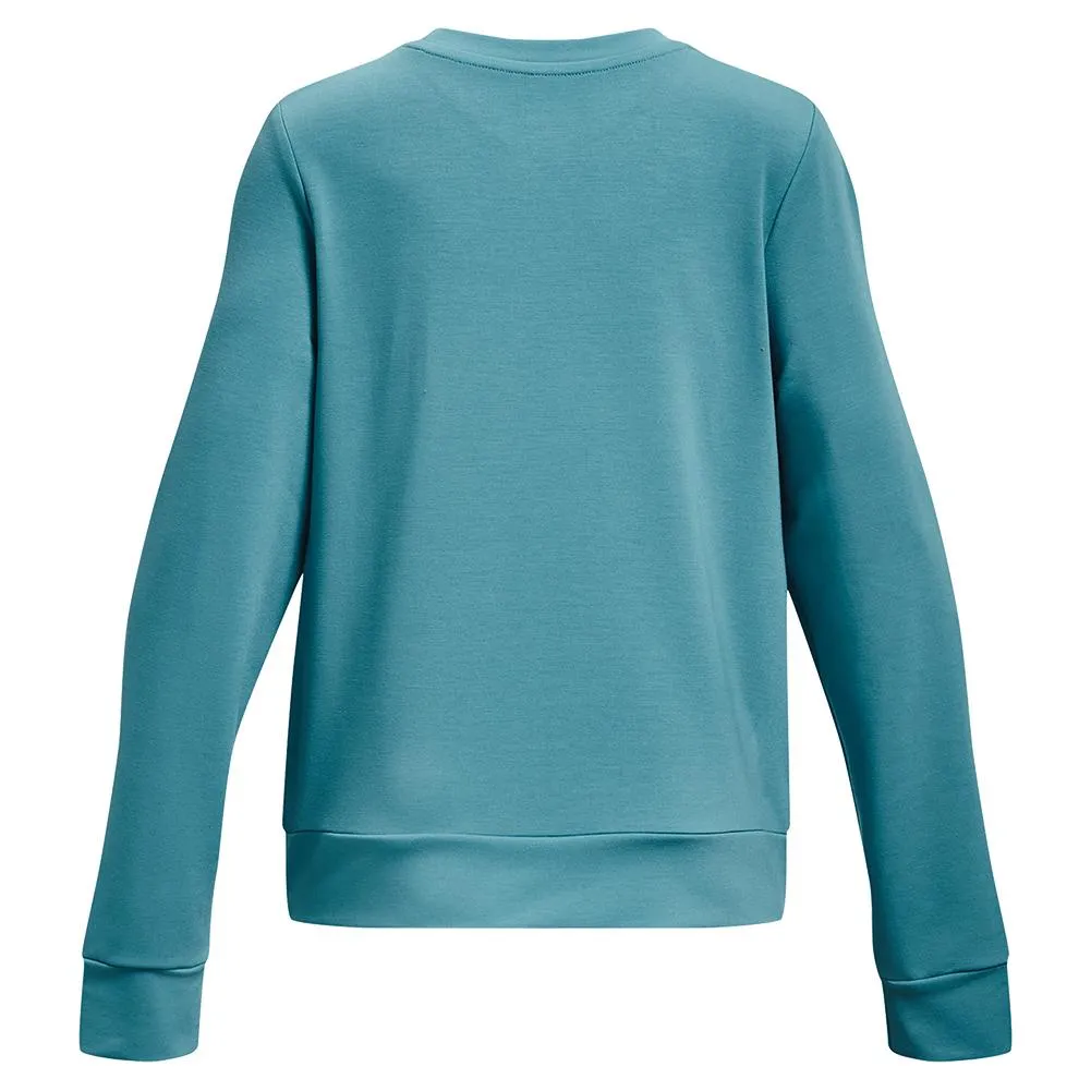 Girls' UA Rival Long Sleeve Terry Crew