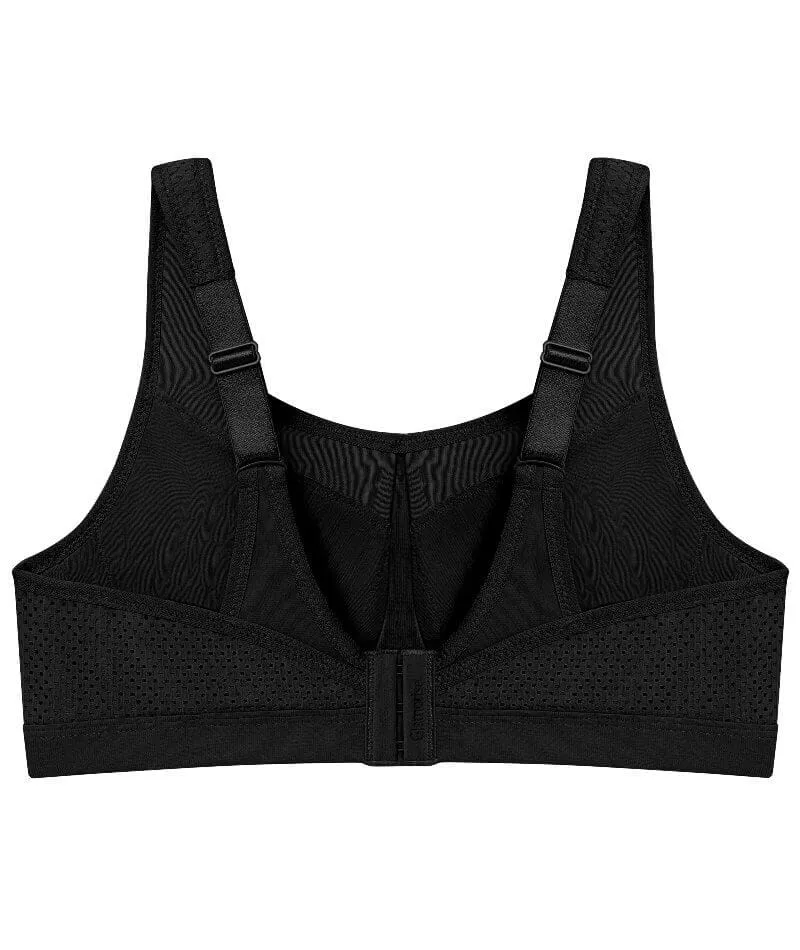 Glamorise High Impact Underwire Sports Bra - Black