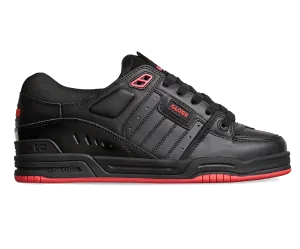 Globe Fusion Shoe, Black Red