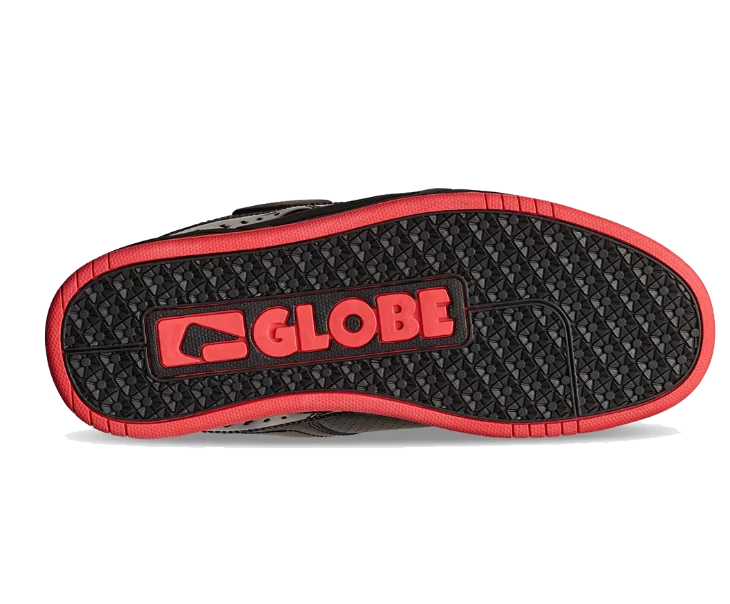 Globe Fusion Shoe, Black Red