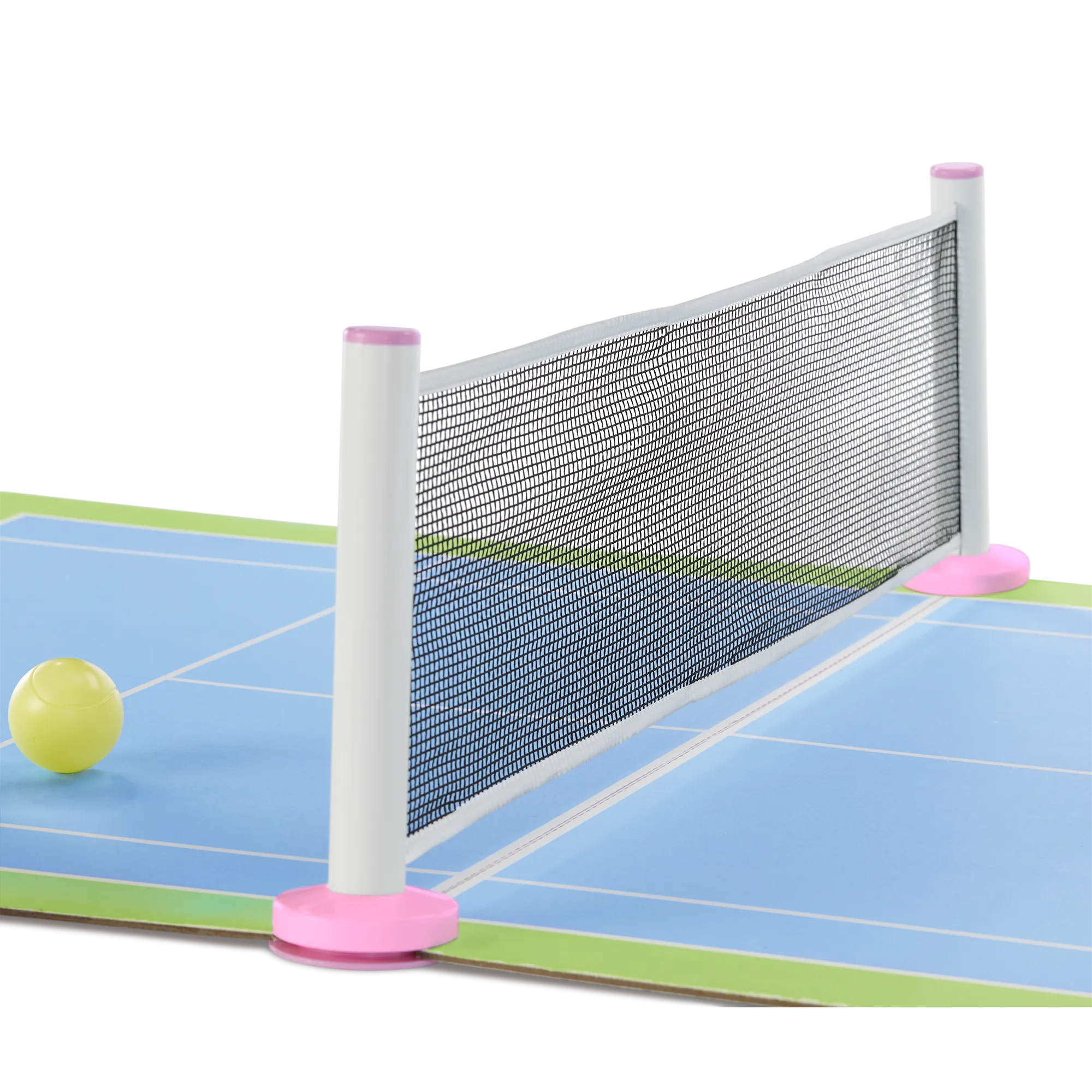 Isabel™ & Nicki's™ 2-in-1 Tennis Court & Skate Spot for 18-inch Dolls (Historical Characters)