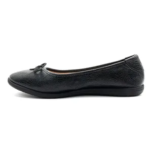 Isotoner Casual Ballerinas Leather Black Colour For Women