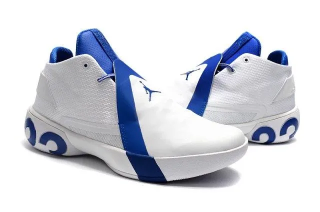 Jordan Ultra Fly 3 White Royal Blue Men's Basketball Shoes