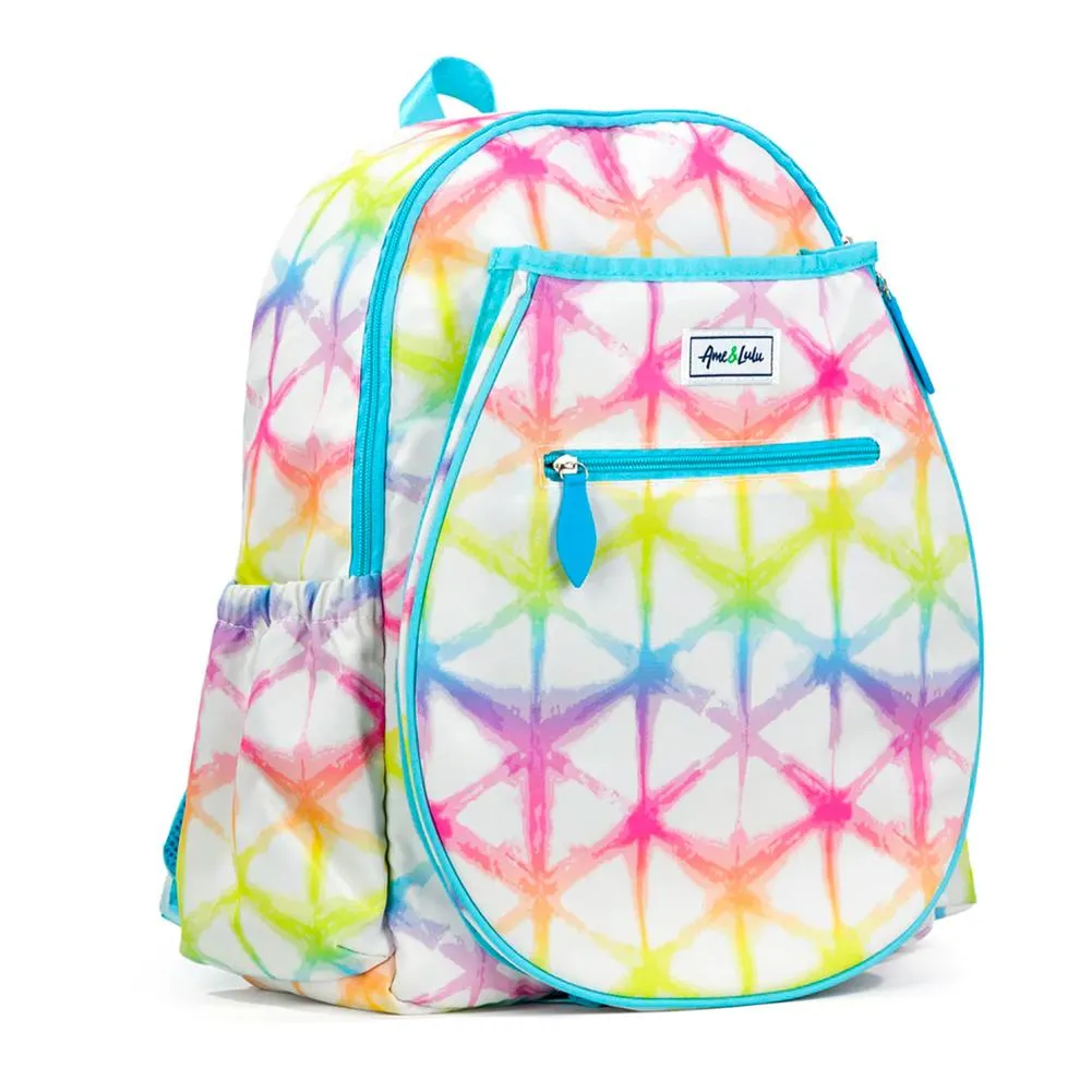 Junior's Love Tennis Backpack Rainbow Shibori