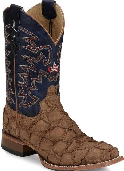 Justin Men's Ocean Front Exotic Pirarucu Boots GR5707