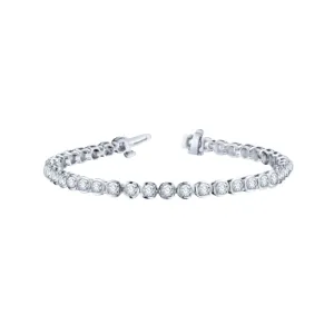 KATARINA 4 1/3 cttw Lab Grown Diamond Tennis Bracelet in 14K Gold