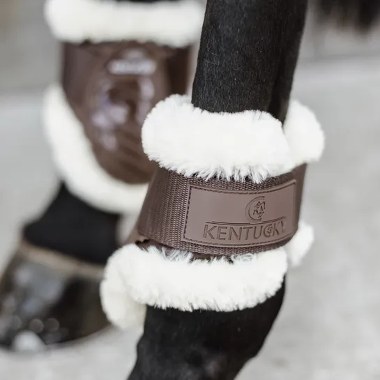 Kentucky Vegan Sheepskin Young Horse Fetlock Boots