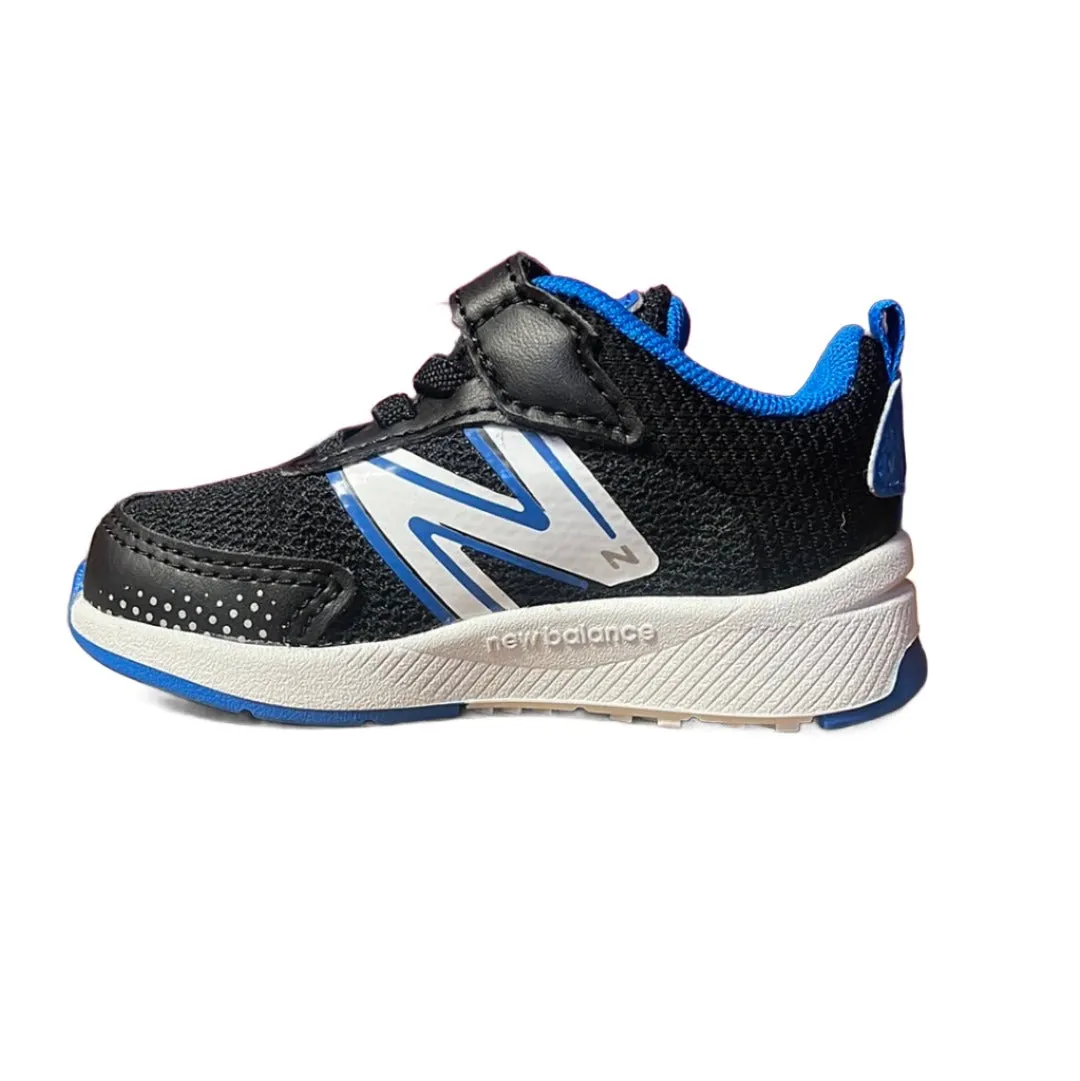 Kid's 545v1 Black/Blue Oasis (Size 4C-10C)