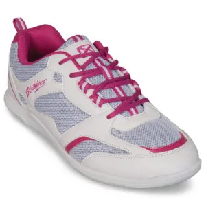 KR STRIKEFORCE WOMEN’S SPIRIT WHITE/FUCHSIA BOWLING SHOES