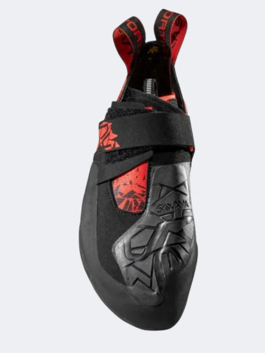 La Sportiva Skwama Men Climbg Shoes Black/ Poppy