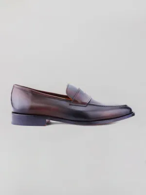 Lamar Penny Loafer - Coffee Brown